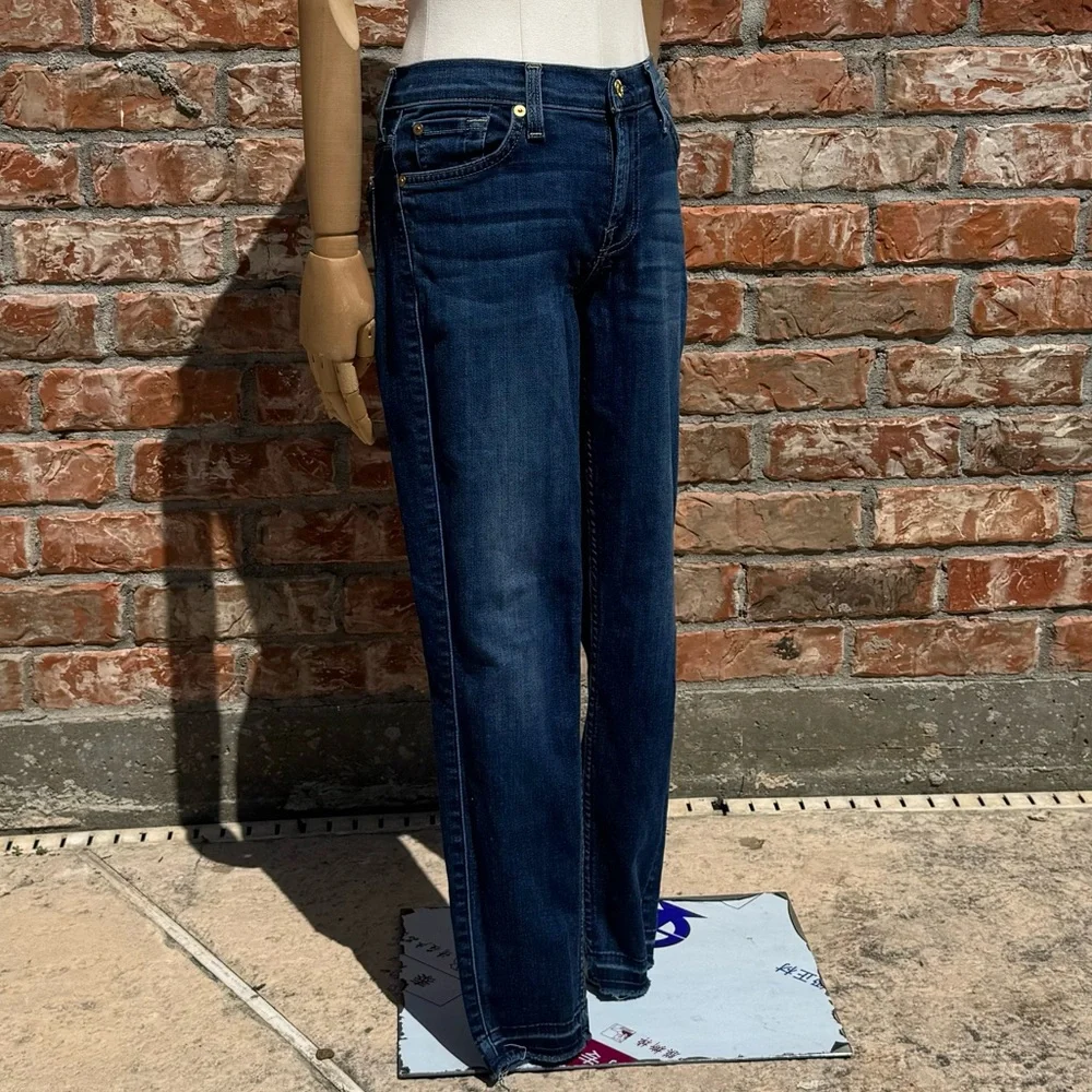 Seven For All Mankind “Gwenevere” blue jeans 👖 / 24 / Excellent condition - Picture 5 of 13